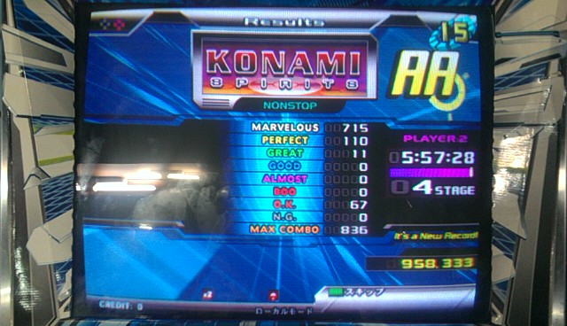 Nonstop 'KONAMI SPIRITS' Single Normal